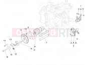 PIAGGIO MP3 MAXI 530 HPE E5+ Exclusive (EU) Rocking levers support unit