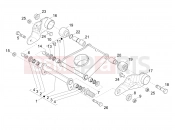 PIAGGIO MP3 MAXI 530 HPE E5+ Exclusive (EU) Swinging arm
