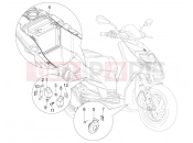 PIAGGIO Typhoon 50 4T E2 (CA, US) Remote control switches - Battery - Horn