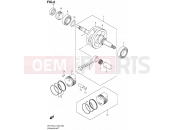 SUZUKI DR-Z70 L4 (2014) (E03,E28,E33) 6 - CRANKSHAFT