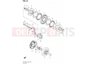 SUZUKI DR-Z70 L4 (2014) (E03,E28,E33) 14 - CLUTCH