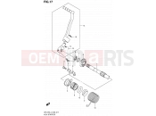 SUZUKI DR-Z70 L4 (2014) (E03,E28,E33) 17 - KICK STARTER