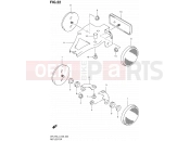 SUZUKI DR-Z70 L4 (2014) (E03,E28,E33) 22 - REFLECTOR