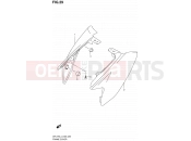 SUZUKI DR-Z70 L4 (2014) (E03,E28,E33) 29 - FRAME COVER