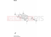 SUZUKI DR-Z70 L4 (2014) (E03,E28,E33) 39 - REAR SHOCK ABSORBER