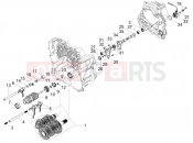 MOTOGUZZI Stelvio PFF Rider Assistance SolutioN (EU) Gear box / Selector / Shift cam