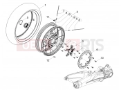 MOTOGUZZI Stelvio (EU) Rear wheel