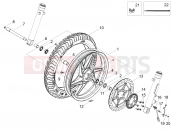 MOTOGUZZI V7 Stone 850 (EU) Front wheel