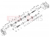 MOTOGUZZI V7 Stone 850 (EU) Gear box - Gear assembly