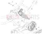 MOTOGUZZI V85 TT Strada (EU) Shock absorber