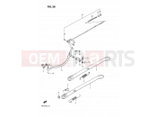 SUZUKI DR125S F (1985) 28 - STAND - REAR BRAKE