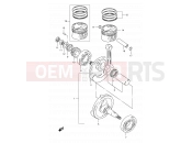 SUZUKI DR125SE R (1994) (E04) 5 - CRANKSHAFT
