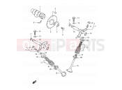 SUZUKI DR125SE S (1995) (E04) 7 - CAM SHAFT - VALVE