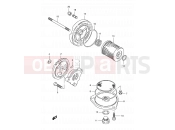 SUZUKI DR125SE S (1995) (E04) 12 - OIL PUMP