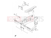 SUZUKI DR125SE S (1995) (E04) 45 - REAR SWINGING ARM