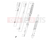 SUZUKI DR125SE S (1995) (E04) 40 - FRONT DAMPER