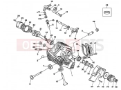 DUCATI 1991 Supersport 750 SS VERTICAL CYLINDER HEAD » VALVE DRIVE