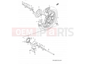 SUZUKI DR125SE R (1994) (E28) 44 - REAR WHEEL