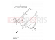 SUZUKI DR125SM K9 (2009) (E02) 36 - FRAME COVER (MODEL K9)