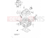 SUZUKI DR125SM K9 (2009) (E19) 2 - CYLINDER HEAD