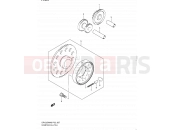 SUZUKI DR125SM K9 (2009) (E19) 7 - STARTER CLUTCH