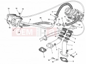 DUCATI 1991 Supersport 750 SS INTAKE MANIFOLD » INTAKE, CARBURETTOR