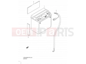 SUZUKI DR125SM K9 (2009) (E19) 21 - BATTERY