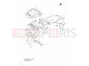 SUZUKI DR125SM K9 (2009) (E19) 42 - REAR FENDER