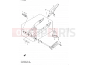 SUZUKI DR125SM L0 (2010) (E02) 50 - REAR SWINGING ARM