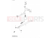 SUZUKI DR125SM L0 (2010) (E19) 31 - STAND-BRAKE PEDAL