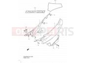 SUZUKI DR125SM L0 (2010) (E19) 36A - FRAME COVER (MODEL L0)