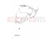 SUZUKI DR125SM L0 (2010) (E19) 37A - HEAD LAMP COVER (MODEL L0)