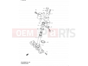 SUZUKI DR125SM L0 (2010) (E19) 46 - STEERING STEM