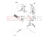 SUZUKI DR200 H (1987) 41 - LIGHT HANDLE SWITCH (E01,E02)