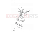 SUZUKI DR200 J (1988) 45 - FRONT MASTER CYLINDER