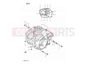 SUZUKI DR200 K (1989) 3 - CRANKCASE