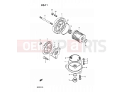 SUZUKI DR200 K (1989) 11 - OIL PUMP