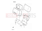 SUZUKI DR200 K (1989) 36 - HEADLAMP HOUSING
