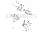 SUZUKI DR200SE S (1995) 12 - OIL PUMP
