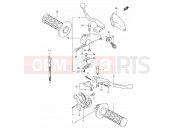 SUZUKI DR200SE S (1995) 34 - HANDLE LEVER