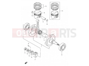 SUZUKI DR200SE V (1997) 5 - CRANKSHAFT