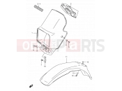SUZUKI DR200SE V (1997) 32 - HEADLAMP COVER