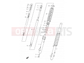 SUZUKI DR200SE V (1997) 39 - FRONT DAMPER
