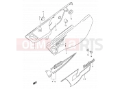 SUZUKI DR200SE W (1998) 31A - FRAME COVER (MODEL W/X/Y)