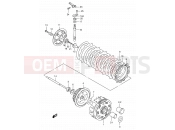 SUZUKI DR200SE X (1999) 13 - CLUTCH