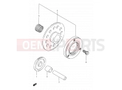 SUZUKI DR200SE K1 (2001) (E03,E28,E33) 6 - STARTER CLUTCH