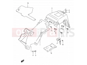 SUZUKI DR200SE K1 (2001) (E03,E28,E33) 36 - REAR FENDER