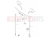 SUZUKI DR200SE K1 (2001) (E24) 33 - HANDLE BAR (MODEL K1/MODEL K2 P09)