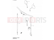 SUZUKI DR200SE K1 (2001) (E24) 33B - HANDLE BAR (MODEL K2/K3/K4/K5 E06)
