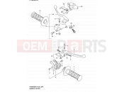SUZUKI DR200SE K1 (2001) (E24) 34A - HANDLE LEVER (MODEL K2/K3/K4/K5 E24)